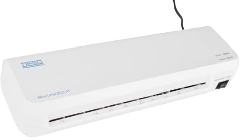 DESQ® Laminiergerät A3 New Generation - Für 75 bis 125 Mikron, 2 min. Vorheizzeit, Für Zuhause und Homeoffice,