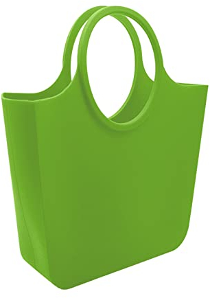 QUINTRA Sac de transport pour produits en caoutchouc de silicone Sac à provisions en silicone Sac de rangement de salle de bain Sac de rangement Salle de bain Plage Extérieur Sac de transport