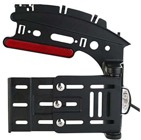 Kennzeichenhalter Motorrad Zusammenklappbare Seitliche Kennzeichenhalterung Für Harley Sportster XL 883 1200