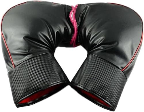 ArknAv Handlebar gloves for mobility scooter,Bike Muffs Windproof,Motorcycle Scooter Quad Bike Handlebar Hand Fur Muffs Glove Mitts Winter Warmer For Most Motorcycle And Scooters With 22cm Handlebars