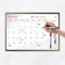 PREVIS Monatsplaner Abwischbar Wandkalender din A3 (40X30 CM) mit 3 Markern - Familienplaner Abwischbar Wand - Wandtafel Wochenplaner - Klebstoff, der die Wand Nicht Beschädigt