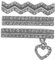 Lurrose 3 Pezzi Ciondoli Decorativi per Cinturini per Personalizzare Smartwatch Compatibile con Altri Design e Chic
