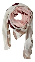 Oui Damen Tuch oversized geschnitten Platziertes Motiv