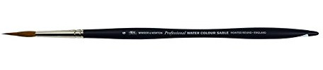 Winsor & Newton Size 6 Artists Watercolour Sable Pointed Round Brush