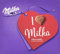 Milka I Love Milka Nuss-Nougat Pralinen - Pralinen aus Nuss-Nougat-Crème umhüllt von zarter Alpenmilch Schokolade - 5 x 110g