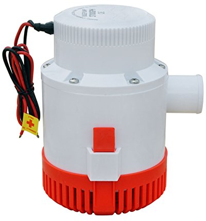 Nuzamas, pompa a immersione per acqua di sentina, 12 V, 3700 GPH, 40 mm, pompaggio elettrico per caravan, campeggi, barche da pesca marittima, piccole piscine e fontane