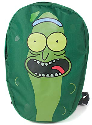 DIFUZED Sac à DOS Rick et Morty Kinder-Rucksack, 48 cm, Grün (Vert)