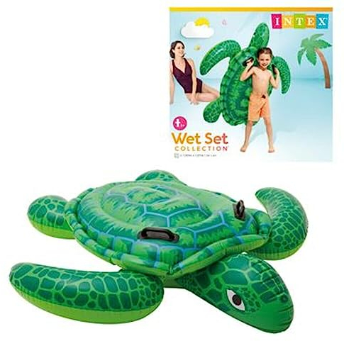 Intex Aufblasbare Schildkröte, 150 x 127 cm, mit Griffen