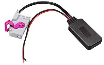 Daniko Conector Bluetooth Aux-in adecuado para Audi RNS-E adaptador mp3