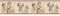BRICOFLOR Tapetenbordüre | Mustertapete wandtapete muster Tapete Muster - Kindertapete Tapete Kinderzimmer - Beige/Crème, Bunt | = Rolle 0.85 m² BRT879325641ON0