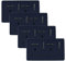 Trendi 2 Gang Artistic Modern Glossy 13 Amp 4x2.1mA USB Switched Plug Socket Navy