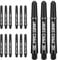 Target Darts 5 x Sätze of Pro Grip Dart Stems - 15 Dartschäfte Insgesamt - Unterschiedliche Größen und Farben