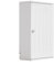 Panana Bathroom Cabinet Wall Mounted Bathroom Storage Cabinet White Wooden Storage Cupboard Unit Single Door Cabinet with Shelf Bathroom Furniture, 30cmx14cmx50cm