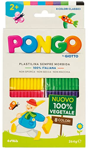 Giotto Pongo 8X33G Colori Primari