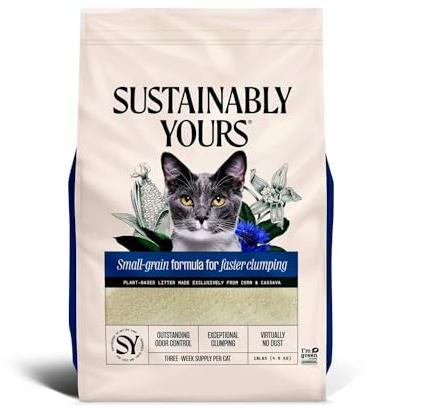 Sustainably Yours Katzenstreu, kleinkörnige Formel 4,5 kg