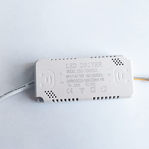 ZYWUOY - Transformador LED, adaptador de 3 colores para reemplazo de transformadores no aislantes para iluminación, (40-60W) X2