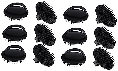 FRCOLOR 12stücke Teiliges Kopfhaut-massagebürste Für Shampoo Sanfte Haarreinigung Und Massage Für Haartypen Fördert Haarwachstum Und Entspannung