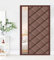 Cozomiz Wärmeschutzvorhang Magnet Thermo Türvorhang Thermovorhang Verdunklungsgardine Wasserdicht Winddicht Geräuschisolierung Isolier Schutz Panel-Isolierung 95x205cm Braun mit Fensterstil 1