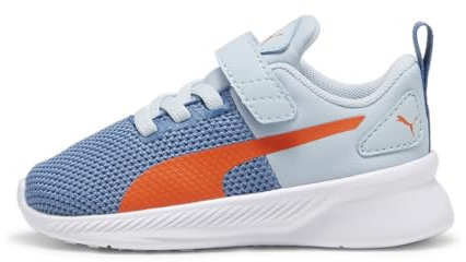 PUMA Jungen Unisex Kinder Flyer Runner V Inf Sneaker, Blue Horizon-Frosted Dew-Flame Flicker, 25 EU
