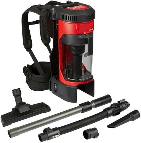 Milmaukee M18 Staubsauger für Milwaukee M18 18V 3-in-1 schnurloser Rucksack-Staubsauger Modell# 0885-20, Schwarz