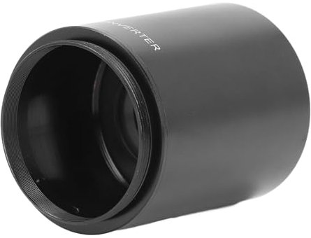 2 facher Telekonverter Vergrößerungsobjektivkonverter für T Mount, 2 facher Telekonverter für 420–800 Mm, 650–1300 Mm, 500 Mm, 800 Mm, 900 Mm Spiegel Telezoomobjektive