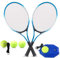 COMETX Tennisball für Anfänger Kinder Tennisschläger mit Tennistrainer
