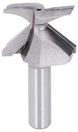 1/2 Inch Shank Arc Bending Integrated Cutter, Woodworking Milling Router Bit for Wooden Door Wall Cabinet Forming, Stable Tungsten Steel Head, Suitable for Solid Wood and Hardwood
