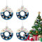 Donut-Anhänger für Weihnachten, Weihnachtsbaum, Donut-Ornamente – Baumschmuck, Donut-Weihnachtsdekoration für Urlaubsbedarf