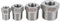 Generic 1pcs 304 Stainless Steel Connector High Pressure Reducing Bushing N_T PT Thread Pipe Fitting 1/8 1/4 3/8 1/2 3/4 1 1-1/4 Adapter((M)1/2 to (F) 3/8,N T)
