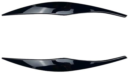 Scheinwerferblenden Für 3Series Für E90 Für E91 2005-2011 Glanz Schwarz Scheinwerfer Augenbrauen Augenlid