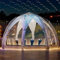 Transparentes Zelt, Gartenkuppel-Blasenzelt, 5-7 wasserdichtes klares Kuppel-Campingzelt im Freien, Iglu-Kuppel-Pop-Up-Pavillon für Familiencamping, Hinterhofparty, Musikfestival Sternenbeobachtung