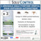 3 Aérosols Insecticide 250 ml au Pyrèthre Végétal - Compatible Diffuseur Automatique - Action Choc Contre Volants et Rampants