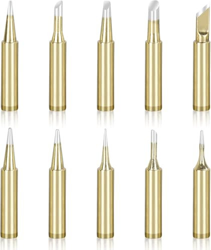 10 piezas piezas de soldadura de latón para soldador