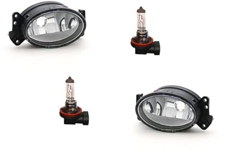 Johns, Nebelscheinwerfer H11 Links & Rechts Set passend für Mercedes CLS & Leuchtmittel