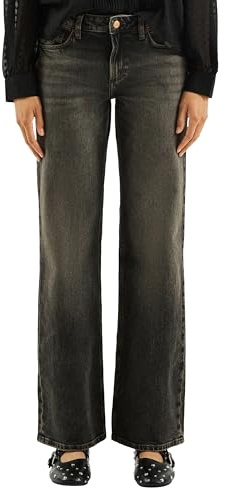 QS Jeans Catie/Mid Rise/Wide Leg