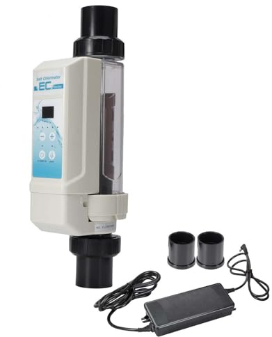 Salzwasser Pool Chlorgenerator - Automatisches Chlorsystem für Pools und Whirlpools, 8g/h Kapazität für bis zu 35m³