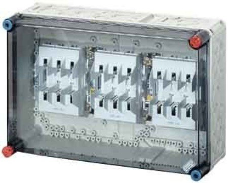 Hensel Sicherungsgehäuse 3xNH00 3p. 125A+PE+N Mi 4350