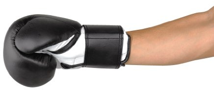 KWON Uni Boxhandschuh Fitness, schwarz, 12oz, 4002412
