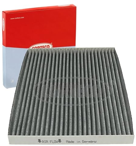 Corteco 80000875 Filter, Innenraumluft | 80000875 Kompatibel mit Qashqai I (J10, NJ10),X-Trail II (T31)