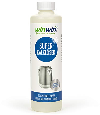 winwinCLEAN - Super Kalklöser 500ml I Höchste Kalklösekraft dank Milchsäure - Formel I € 33,80/L