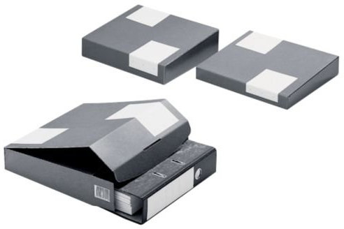 Ordner Versandkarton Grau 288 x 322 x 80 mm 20 Stück