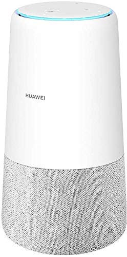 Huawei AI Cube, 3 in 1 - Alexa enabled, Smart Speaker and High Speed 4G/LTE Router, Unlocked - White/Grey. Will work with any Sim Card Worldwide. 1 Year Warranty (Renewed)