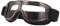 Ashilun Retro Pilot Motorradbrille beschlagfrei Warm Reitbrille ATV Bike Motocross Brille Schutzbrille (Schwarzer Rahmen + Transparente Linse)