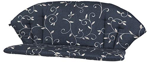Kettler Polen KETTtex 2223 Auflage für Royal Garden MWH Bank Elegance anthrazit Ranken Sitzpolster