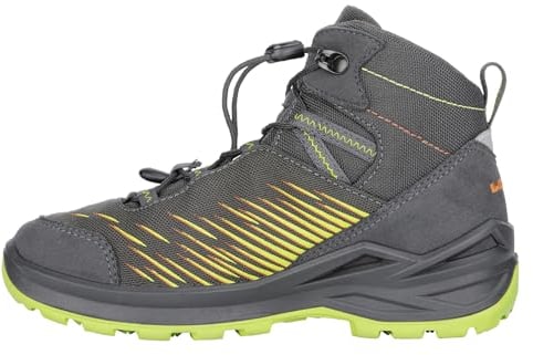 LOWA Stiefel mittel ZIRROX GTX MID JUNIOR anthrazit/Flame 35
