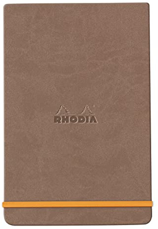 Rhodia 194377C Notizbuch Webnotepad A5 liniert 96 Blatt Grau