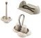 GAIA SET DA CUCINA 3 PEZZI IN PLASTICA (Tortora)