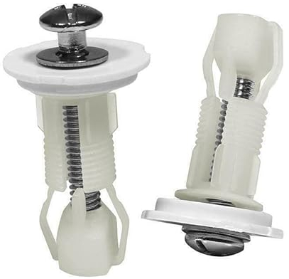 RV-Parts WC Sitz Befestigung Universal Befestigungsset Schrauben für Toilettendeckel