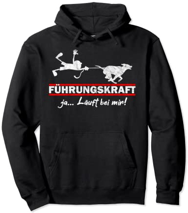 Hundebesitzer Führungskraft Hund Pullover Hoodie