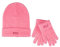 Levi's Strickmütze und Handschuhe für Damen mit Bündchen, Sherbert, Einheitsgröße